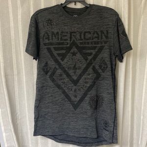 Buckle American Fighter tee. Mens M